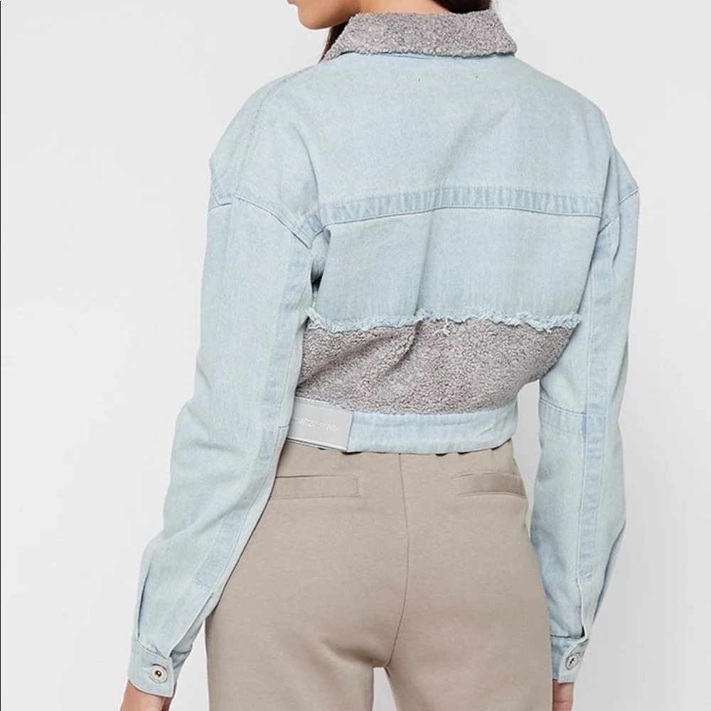 Borg Denim Jacket - Picture 4 of 6